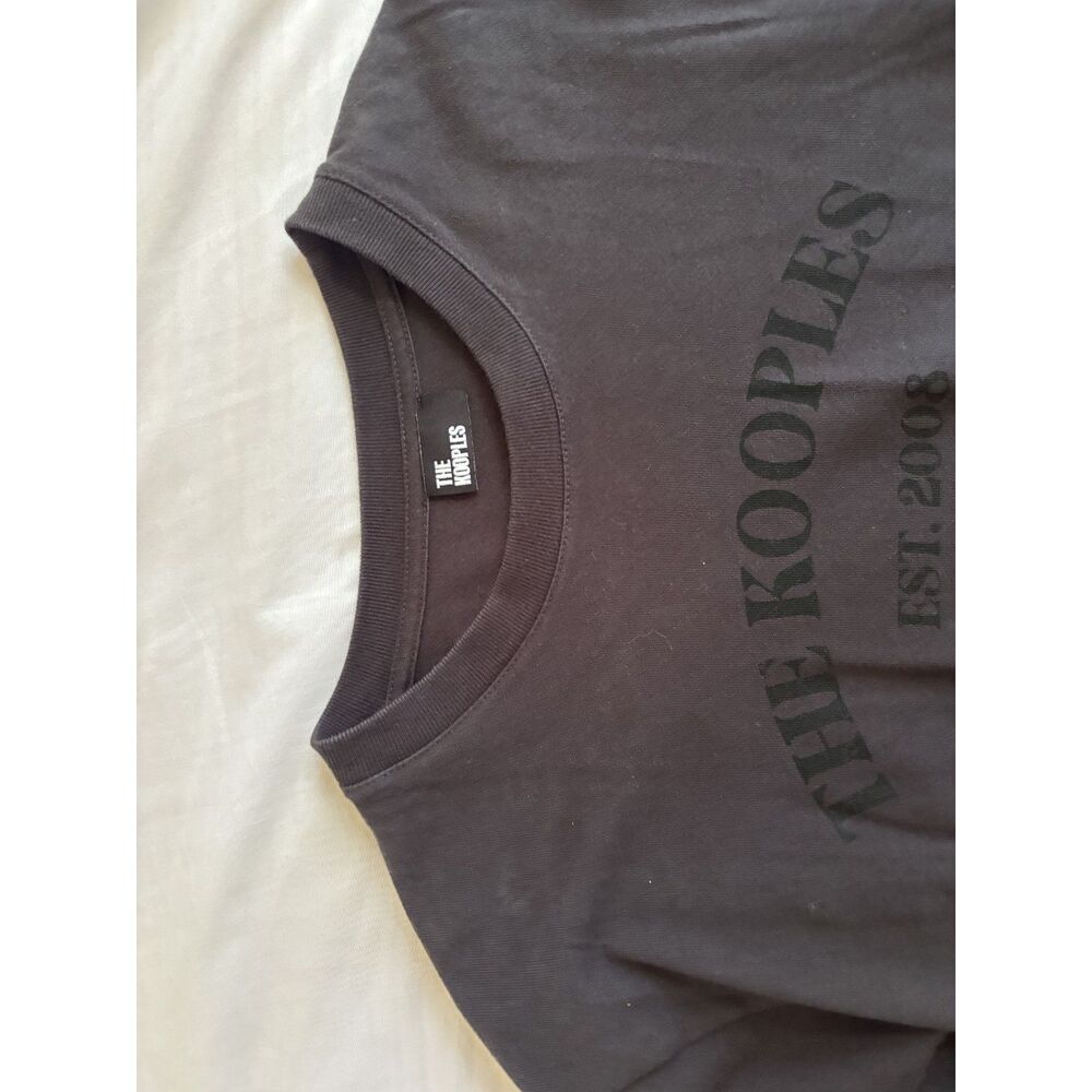 The Kooples Black and Red Snake T-Shirt
